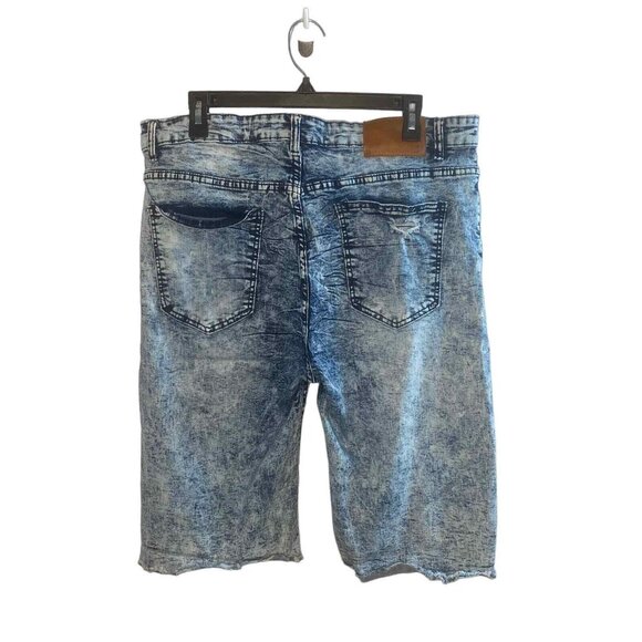 Waimea men’s slim fit distressed denim cutoff shorts size 40 - Picture 2 of 10